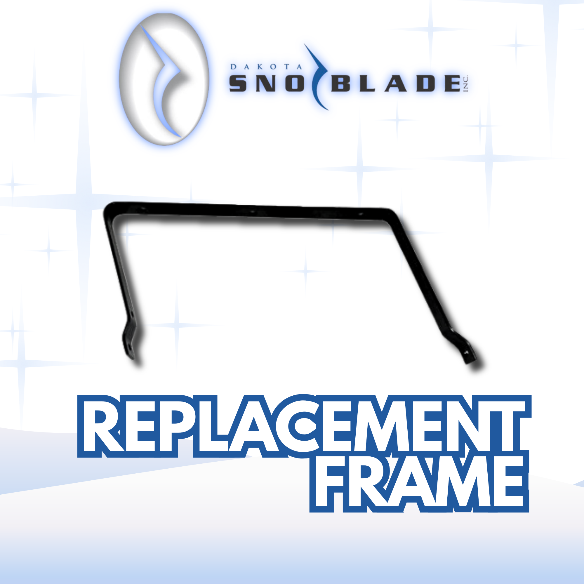 Dakota SnoBlade Handle Frame – Replacement Handle Assembly